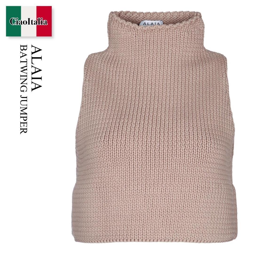 【数量限定・在庫限り・早い者勝ち！】 アズディンアライア / Alaia Batwing Jumper / AA9H1256K087B / AA9H1256K087B 124 / AA9H1256K087B124 / ニット・セーター｜Ciao Italia 57,352円