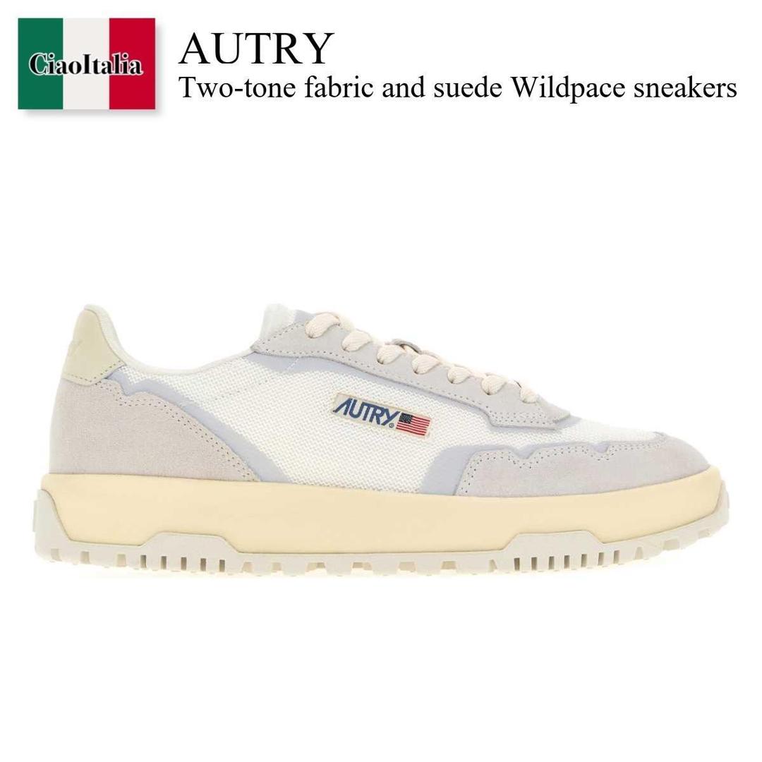 【数量限定・在庫限り・早い者勝ち！】 オートリー / Autry Two-Tone Fabric And Suede Wildpace Sneakers / LDLMAK01 / LDLM / LDLM AK01 / スニーカー｜Ciao Italia