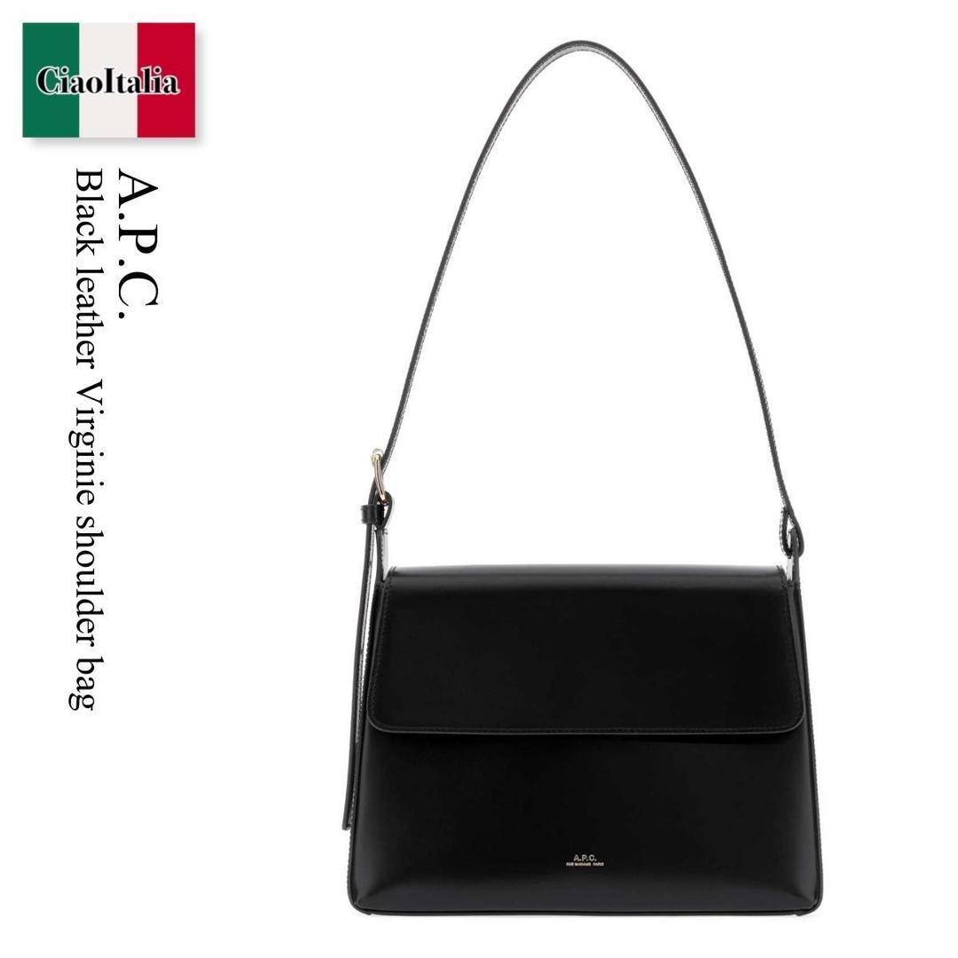【数量限定・在庫限り・早い者勝ち!】 A.P.C. / かばん / カバン / A.P.C. Black Leather Virginie Shoulder Bag / PXBRU F61924 / PXBRU F61924 LZZ / PXBRUF61924 / PXBRUF61924 LZZ / PXBRUF61924LZZ / ショルダーバッグ・ポシェット|Ciao Italia