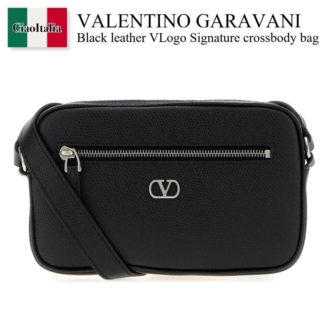【数量限定・在庫限り・早い者勝ち！】 バレンチノ / かばん / カバン / Valentino Garavani Leather Vlogo Signature Crossbody Bag / 9Y2P0AW7UAG / 9Y2P0AW7UAG 0NO / 9Y2P0AW7UAG0NO / ショルダーバッグ｜Ciao Italia 76,762円