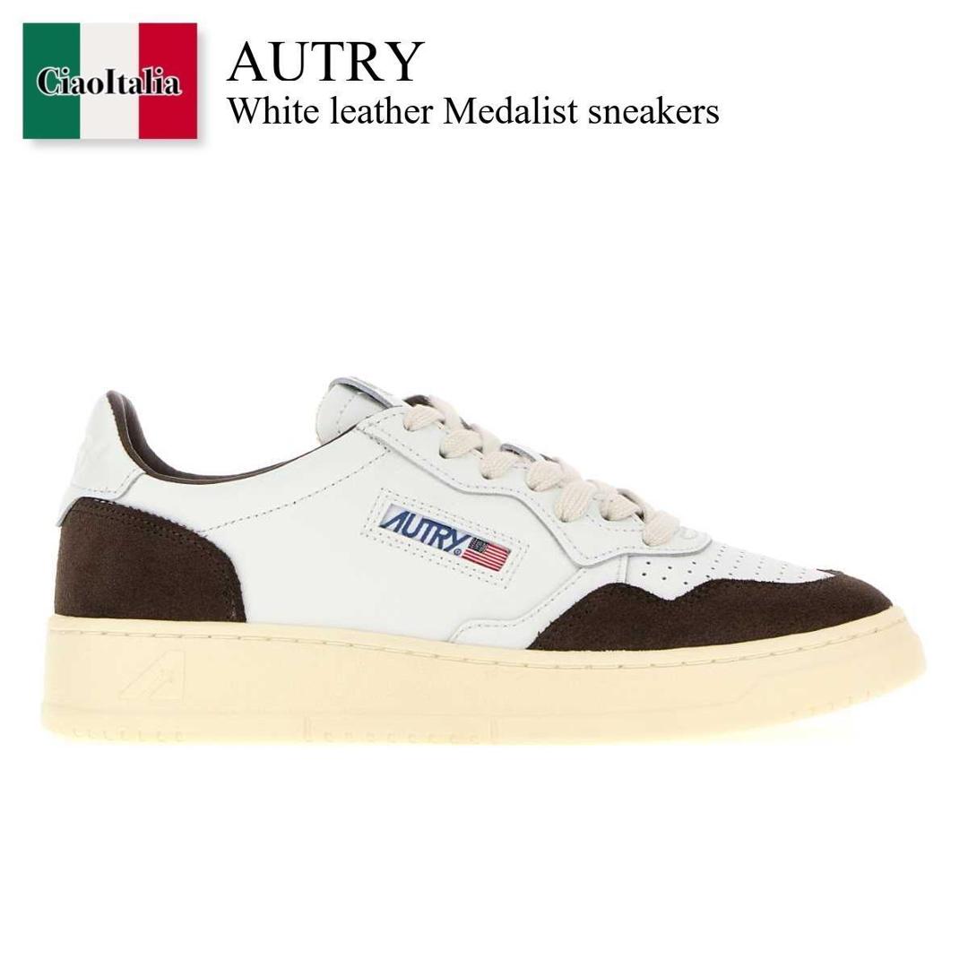 【数量限定・在庫限り・早い者勝ち!】 オートリー / Autry White Leather Medalist Sneakers / AULWFT19 / AULW / AULW FT19 / スニーカー|Ciao Italia