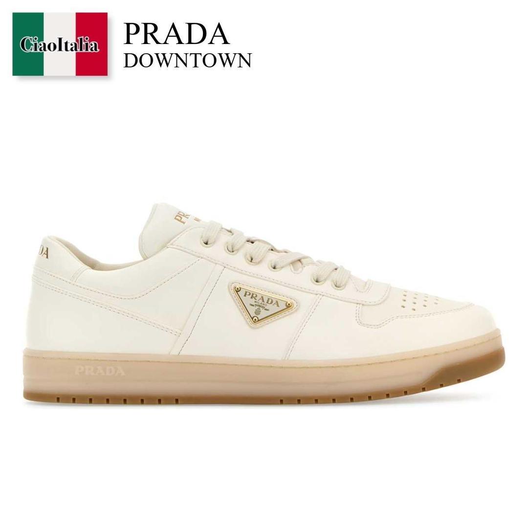 【数量限定・在庫限り・早い者勝ち!】 プラダ / Prada Downtown / 2EE364 F0304 / 2EE364 FD001038 F0304 / 2EE364FD001038 / 2EE364FD001038 F0304 / 2EE364FD001038F0304 / スニーカー|Ciao Italia
