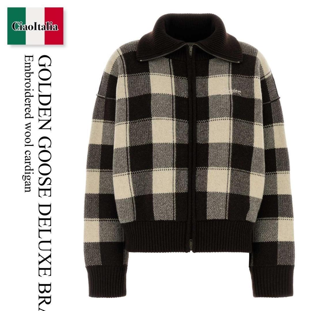 【数量限定・在庫限り・早い者勝ち！】 ゴールデングース / Golden Goose Deluxe Brand Embroidered Wool Cardigan / GWP02829P002669 / GWP02829P002669 55818 / GWP02829P00266955818 / カーディガン｜Ciao Italia