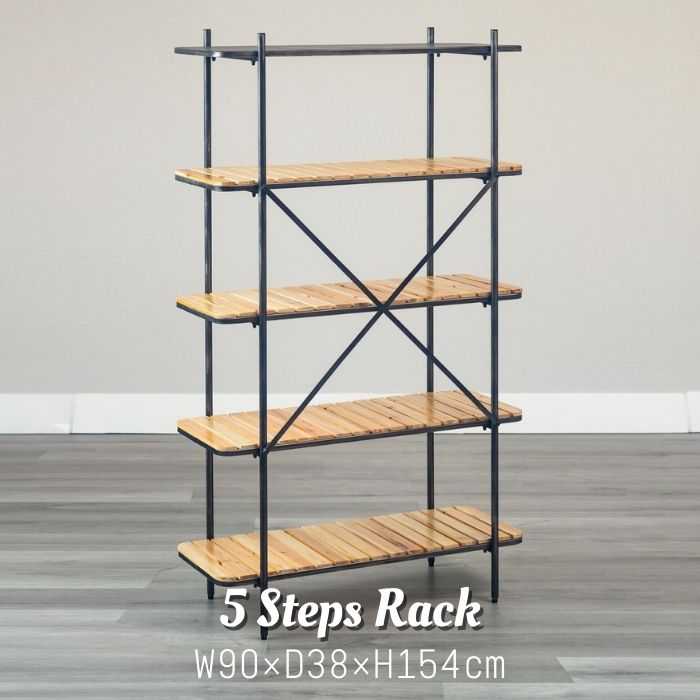 楽天市場】ラック シェルフ シンプル 本棚 飾り棚 ディスプレイ