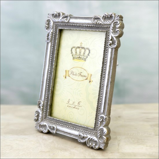 フランス　アンティーク シルバーストーンフォトスタンド フランス アンティーク シルバーストーンフォトスタンド