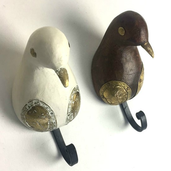 ヤナカーン 鳥型ウォールフック Yarnnakarn ヤナカーン 鳥型ウォールフック - メルカリ