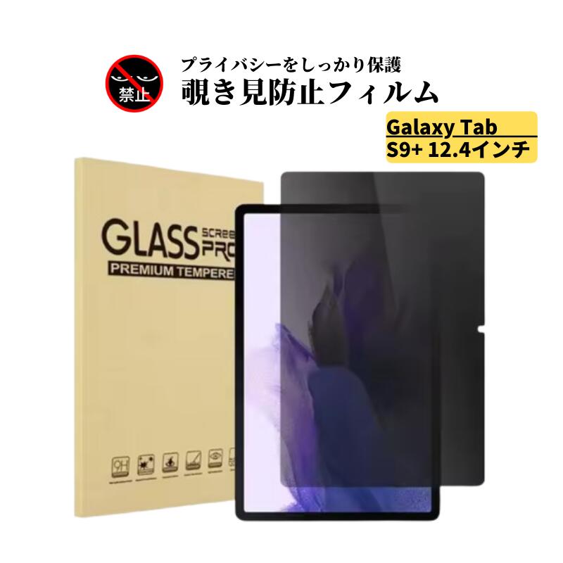 楽天市場】Galaxy Tab S10+ 12.4 インチ 覗き見防止 ガラス