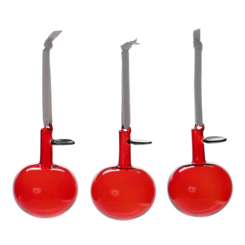 楽天市場】イッタラ ガラス オーナメント サンボール 3個セット