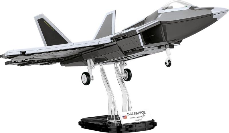 COBI ブロック おもちゃ アメリカ軍 戦闘機 ロッキード F-22 ラプター 1/48スケール 695ピース レゴに対応 #5855