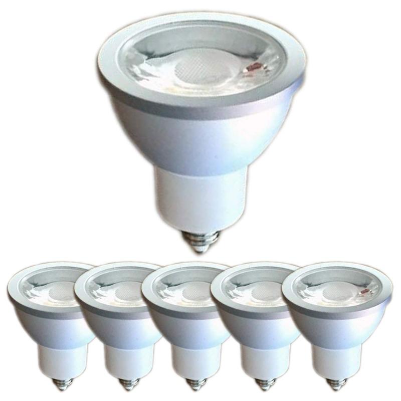 VIMLITE ledハロゲン電球 e11 電球色 ブラック 調光器対応 6W スポットライトLED ハロゲンランプ50W～60W相当 密閉器具対応 6個セット