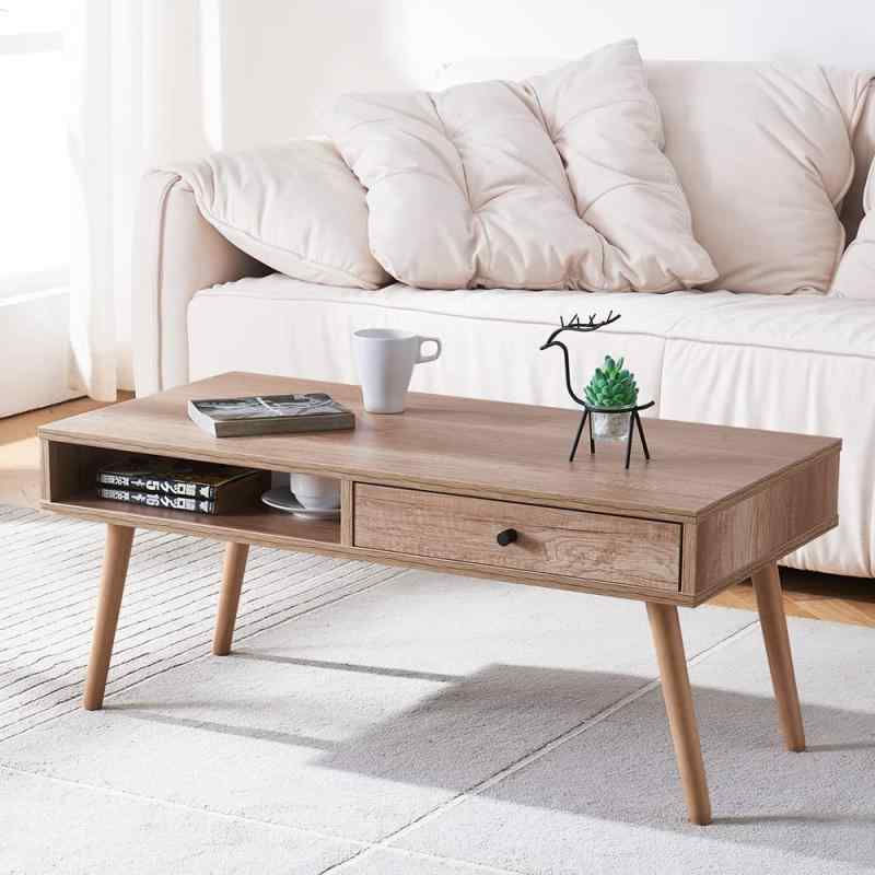 JOKINECO ローテーブル しまうテーブル テーブル 引き出し 収納機能 引き出し付き リビングルーム家具 家具 センターテーブル 新生活 7,510円