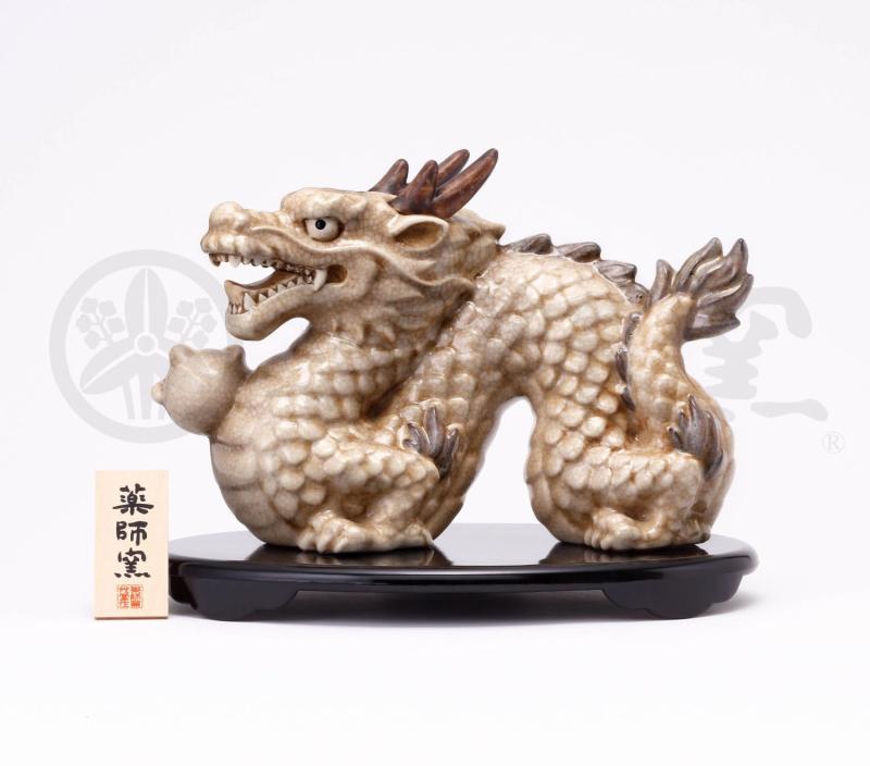 薬師窯(yakushigama) 招福 辰 干支 置物