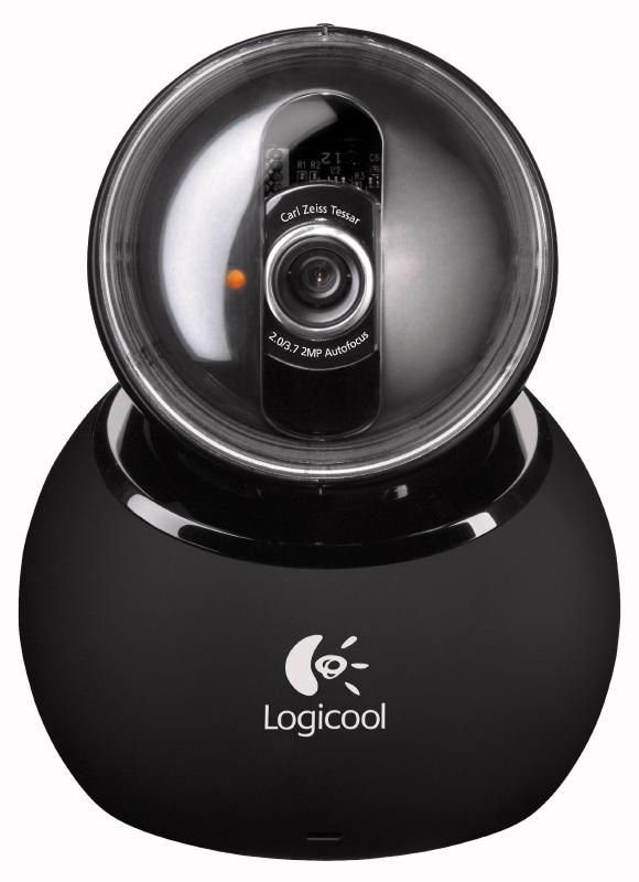 LOGICOOL キューカム オービット 200万画素 カールツァイス社製レンズ採用 QCAM-200RX