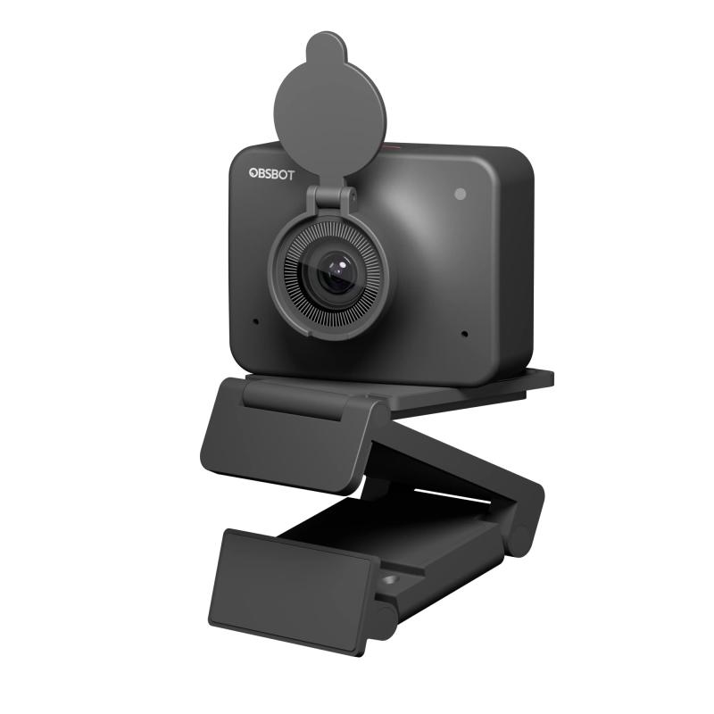 OBSBOT Meet webカメラ 1080P AI搭載 画角調整 フルHD ウェブカメラ オートフォーカス マイク内蔵 HDR機能 縦横切替 リモート会議 ビデオ通話 ライブ配信 Windows Mac Zoom Skype｜ciel-sora