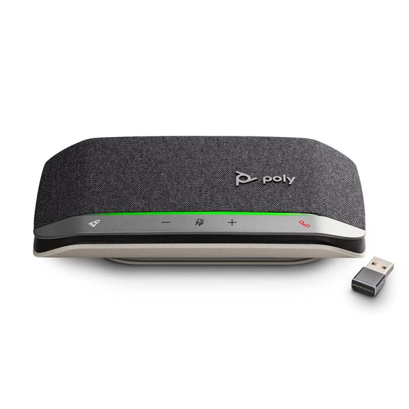 Poly(旧モデル) Sync 20+ スピーカーフォン USB-A/Bluetooth対応 Bluetoothドングル付属モデル 会議用 PC/Mac/スマートフォン対応 Teams/Zoom対応 簡易パッケージ