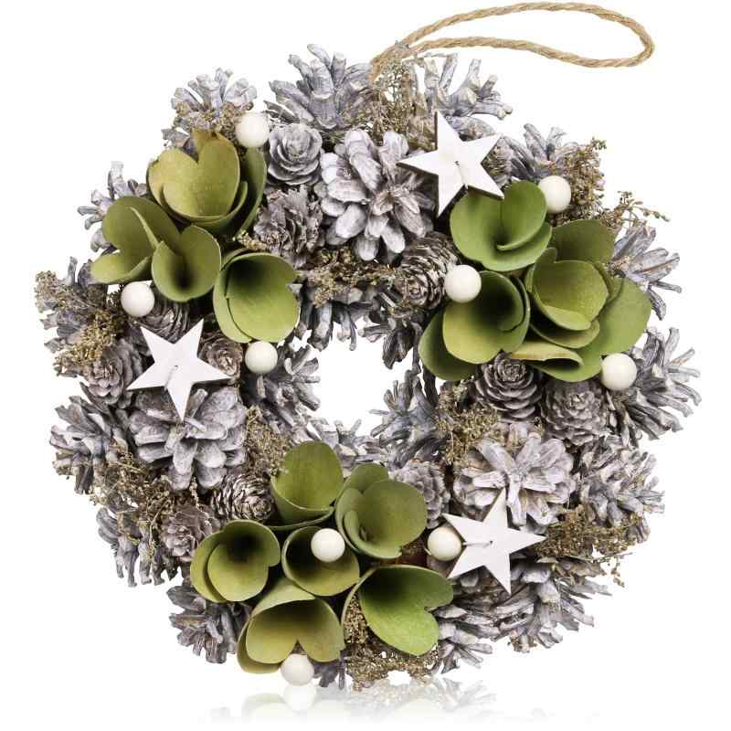 楽天市場】Morikuru(Ririsu) クリスマスリース 直径 25cm 飾り 玄関