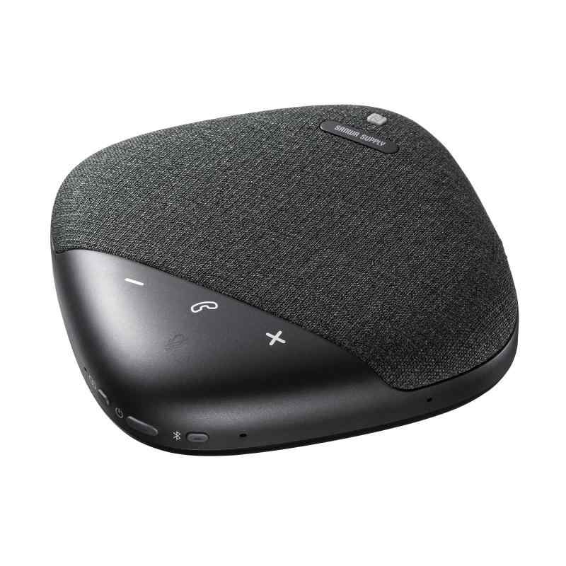 サンワサプライ Bluetooth 話し合い金棒引き電話機 8マイクロホン積み上げる 8W最終生産物 360°集音5m 2台繋ぎ合わせる Windows/Mac相応う MM-BTMSP5