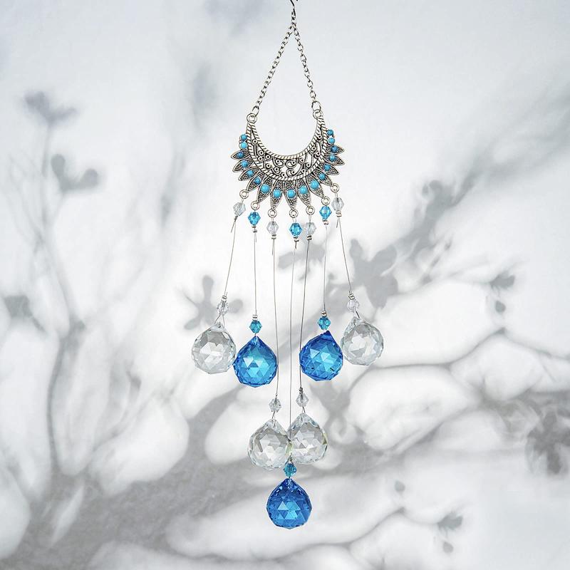 楽天市場】サンキャッチャー クリスタル キラキラ 七色 美しい