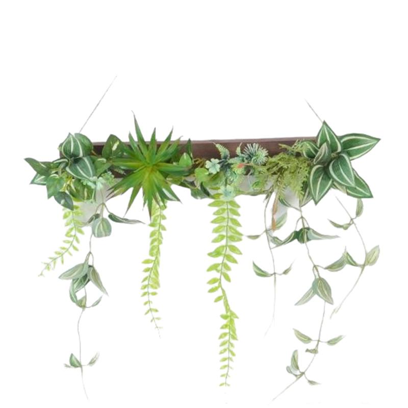 KINOKINO フェイクグリーン 壁掛け 観葉植物 ウォールグリーン エアープランツ