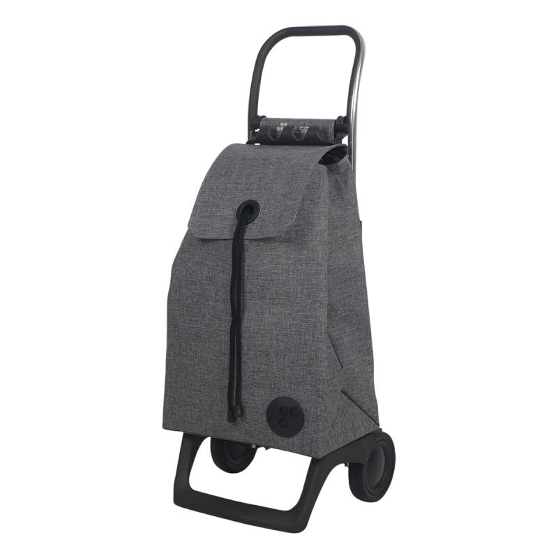 [ROLSER] [ロルサー] ショッピングカート キャリーカート キャリーバッグ お買い物カート BOBY JOY MONOTONE 軽量 走行性 ショッピング お買い物 巾着開口 【RS-003MN】 ツイードグレー
