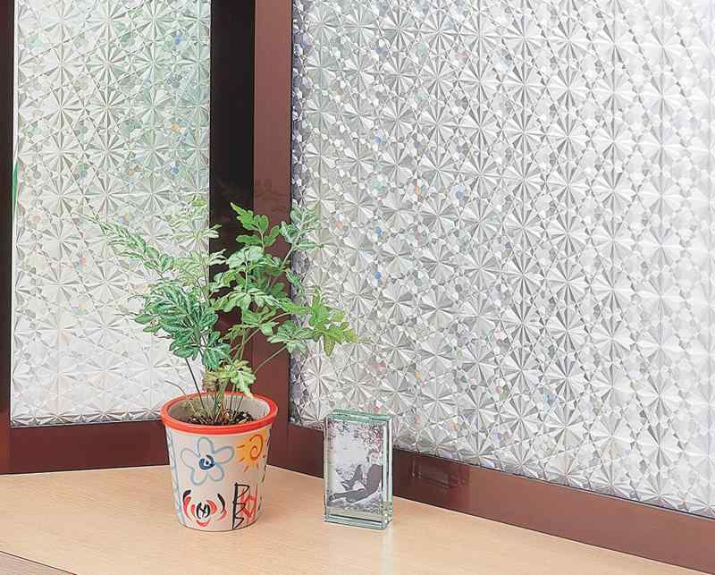 明和グラビア 窓飾りシート(レンズタイプ)92cm×15m巻 クリアー