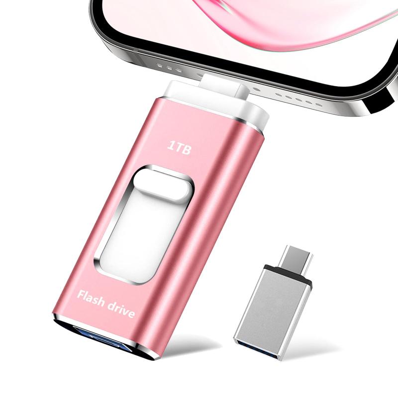 4インチ1USB記憶装置128GB【多役立つこと資料管理すること】iPhone相応うUSB記憶装置