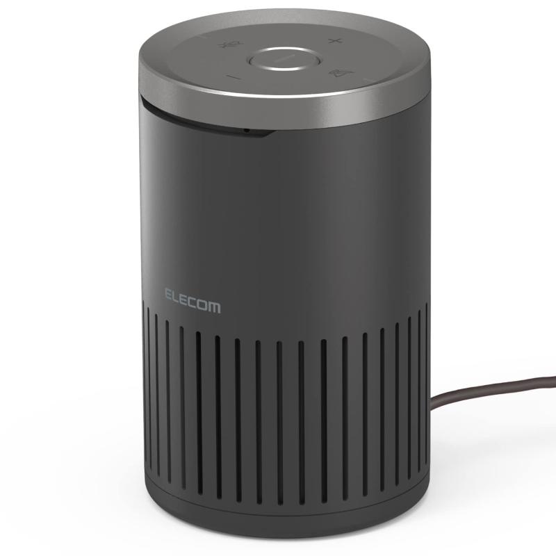 エレコム スピーカーフォン 会議用 USB接続 ノイズリダクション エコーキャンセラー オートゲインコントロール対応 無指向性マイク ブラック -SP02BK 7,628円