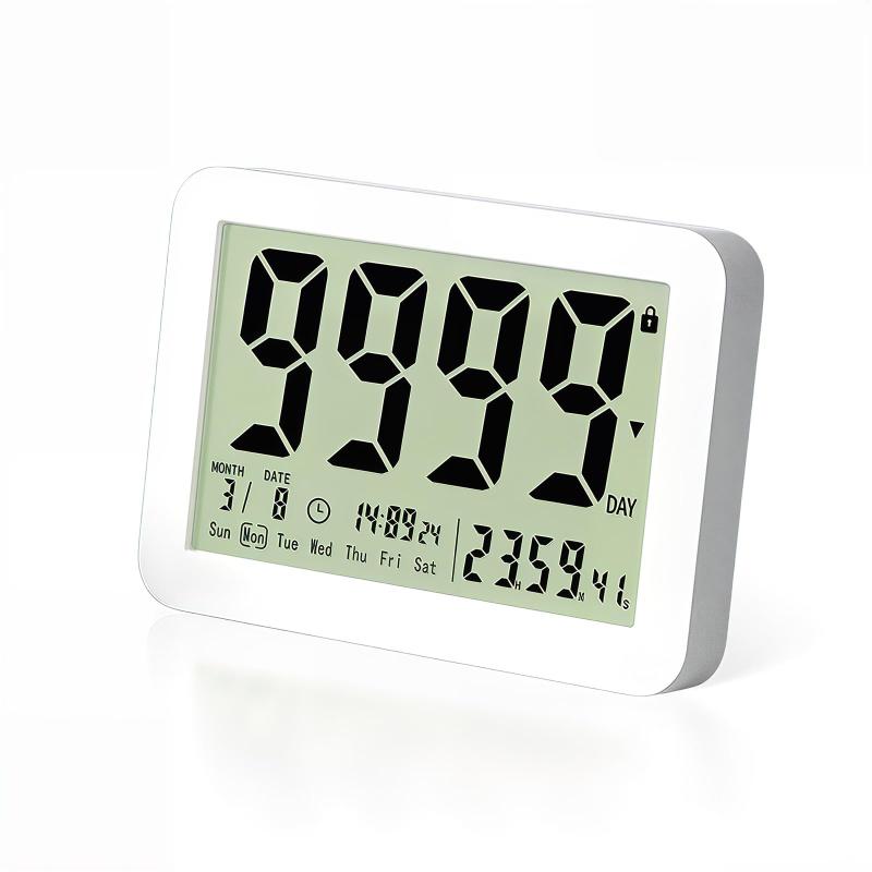 大型タイマークロック ＤＴＣ－００１Ｗ【キングジム】【りかなび】ケニス株式会社 9999日カウントダウンクロック - 再利用可能なカウントダウンタイマー - 大型ディスプレイLCDデジタルタイマー - 視覚的なカ