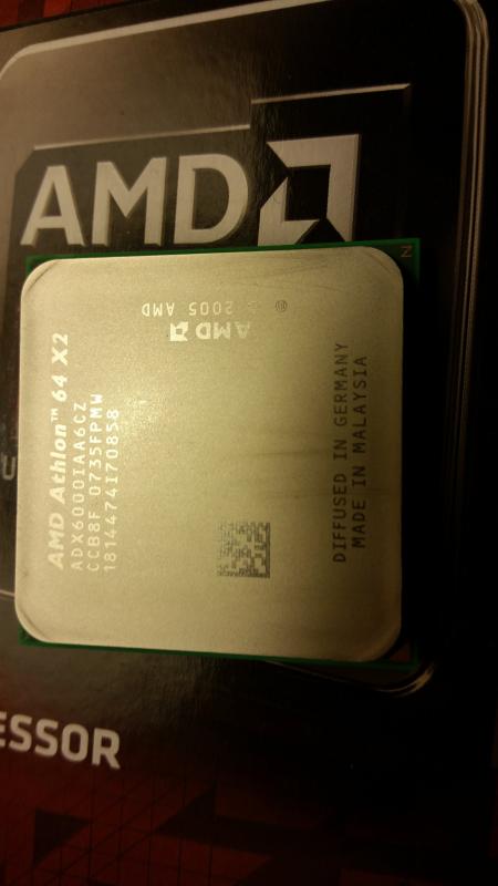 AMD Athlon64X2 6000+ BOX (3.1GHz×2/L2\u003d512KB×2/89W/SocketAM2/65nm品) ADV6000DOBOX