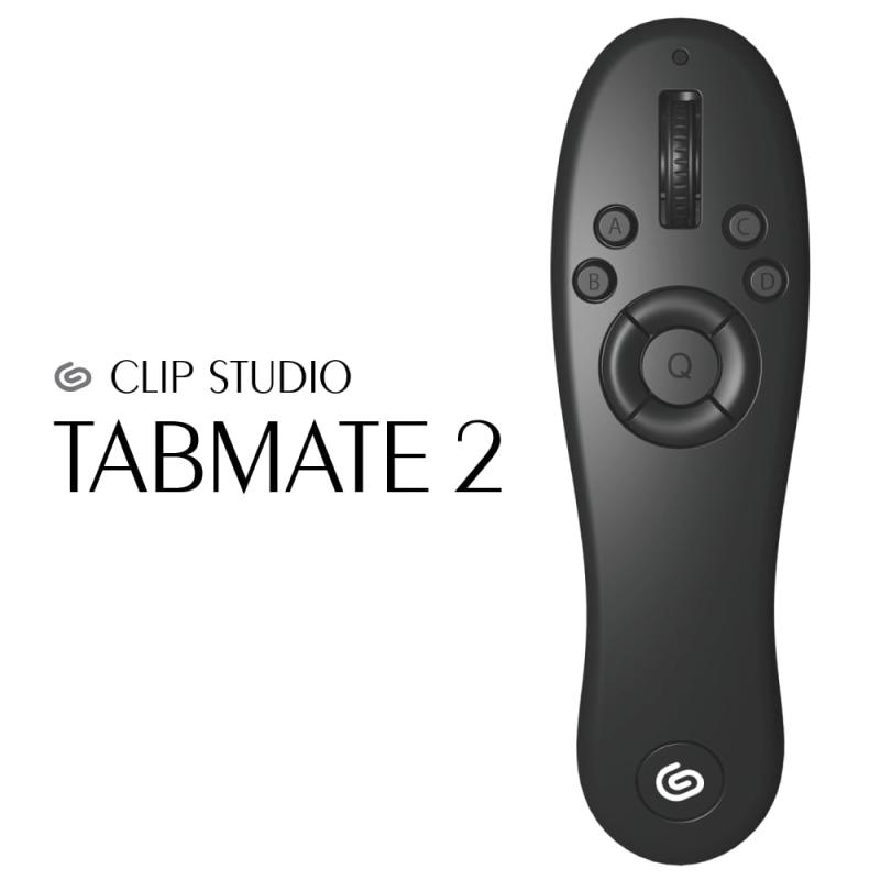 【iPad / iPhone相応う】CLIP STUDIO TABMATE 2 （クリップスタジオタブメイト2）無線電話の片手インプットデバイス どのデバイスでも使えてやり方能率盛りかえす 絵を描くのがもっとラクに、もっと楽しげになる