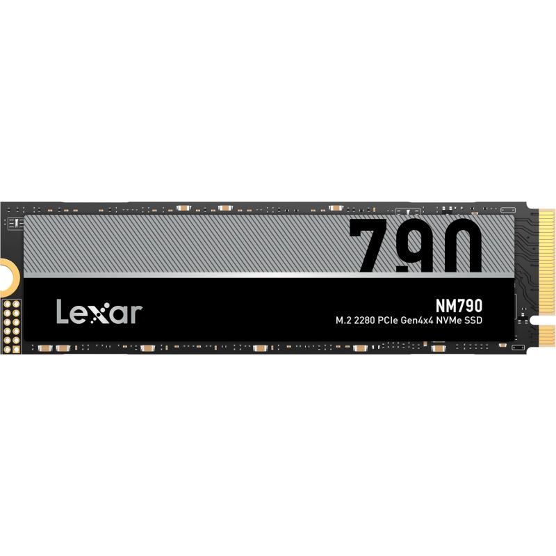 Lexar SSD 512GB 7200/4400 NM790 M.2 Lex NVME。