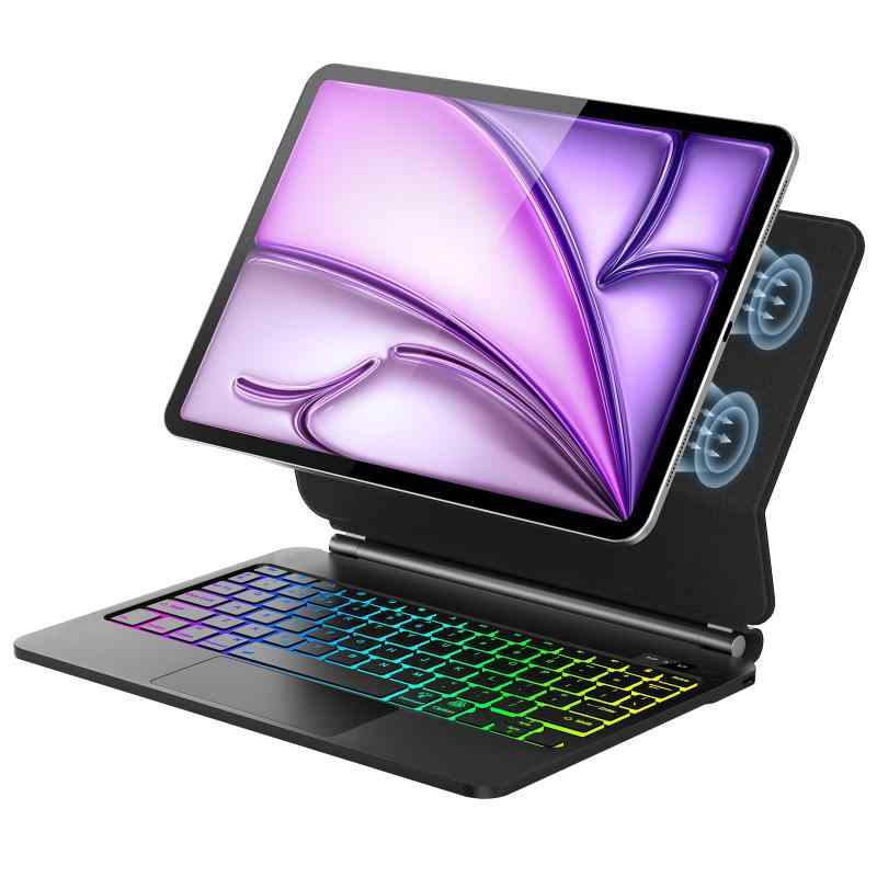 [2026編成替えひな形]神通力鍵盤 iPad Pro 11 第4/3/2/1時人・iPad Air 第5時人/第4時人 鍵盤容れもの ipad 10.9/11in相応うmagic keyboard