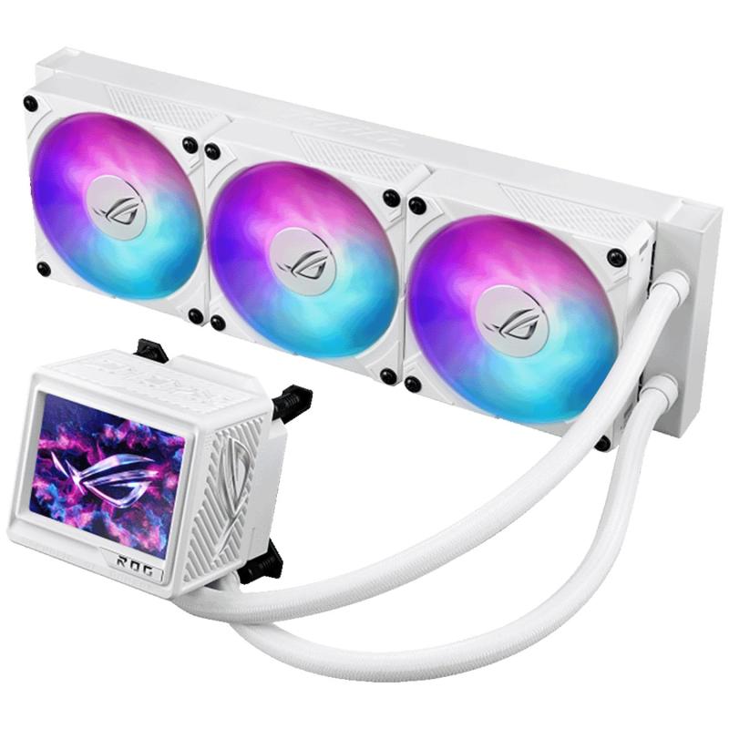 ASUS CPUクーラー 360mm オールインワン AIO 水冷 LCD ROG Ryujin III