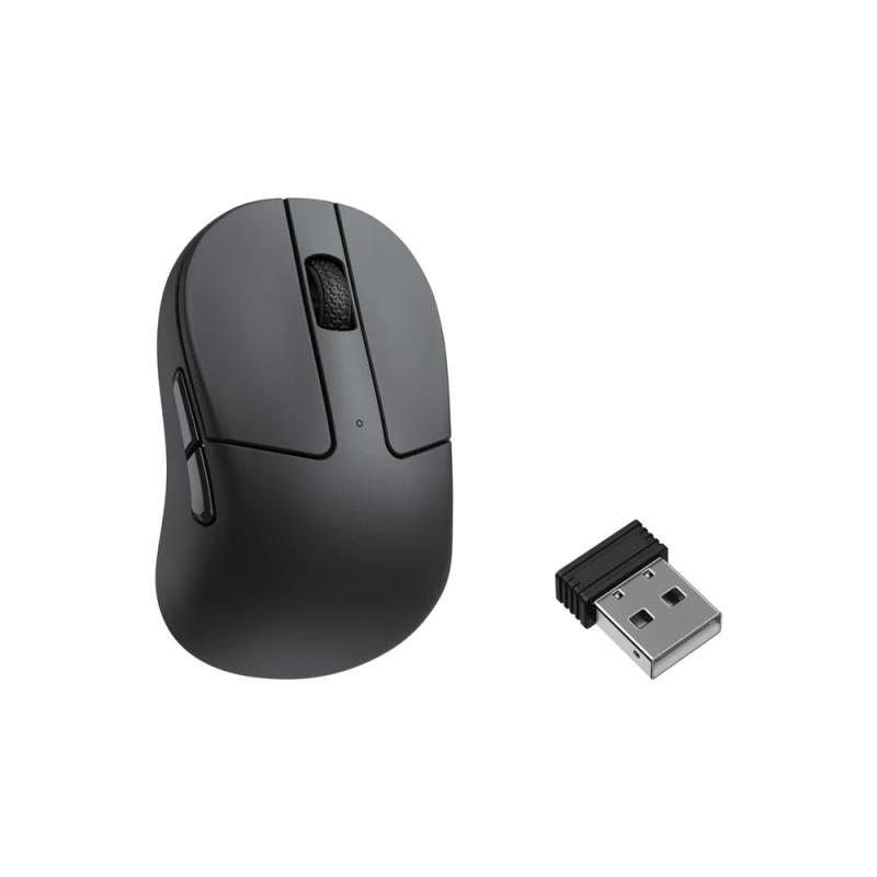 Keychron M4 無線電話二十日鼠、35g超軽さパウダーコンパクト、2.4GHz/Bluetooth相応う、エルゴノミクスデザイン、ブラウザーからカスタマイズ能力のある