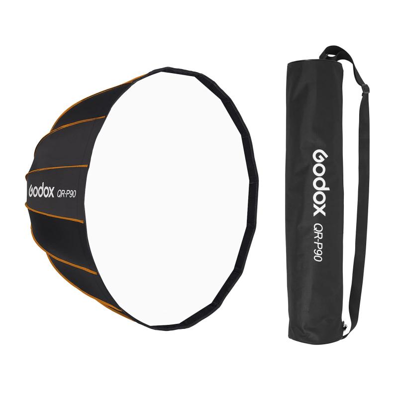 Godox ホンブルグ帽ボックス席 QR-P90 90コマーシャル 点火装置ボックス席 閃光電球 ライトドーム パステル色の箱 折りたたみ Bowensマウント 90珊ディフューザーボーエンマウント 制作室 LED映像媒体点火装置 素早さ点火装置撮