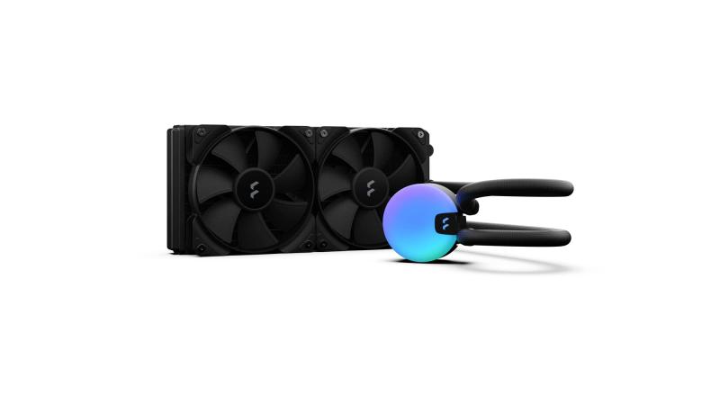 Fractal Design Lumen S v2 放射体積み上げる 水冷中央処理装置冷房装置 揚水機頭顱 RGB相応うひな形 FD-W-L1