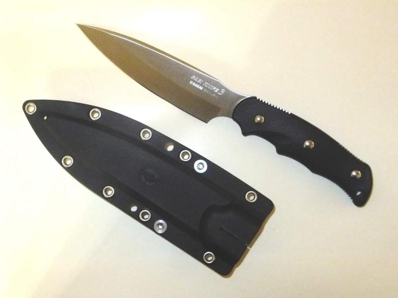 G.SAKAI NEW SABI KNIFE3 G.サカイ ニューサビナイフ3 サバキ4.5寸黒いこと手持ち部分【取りつくろう変わり種】