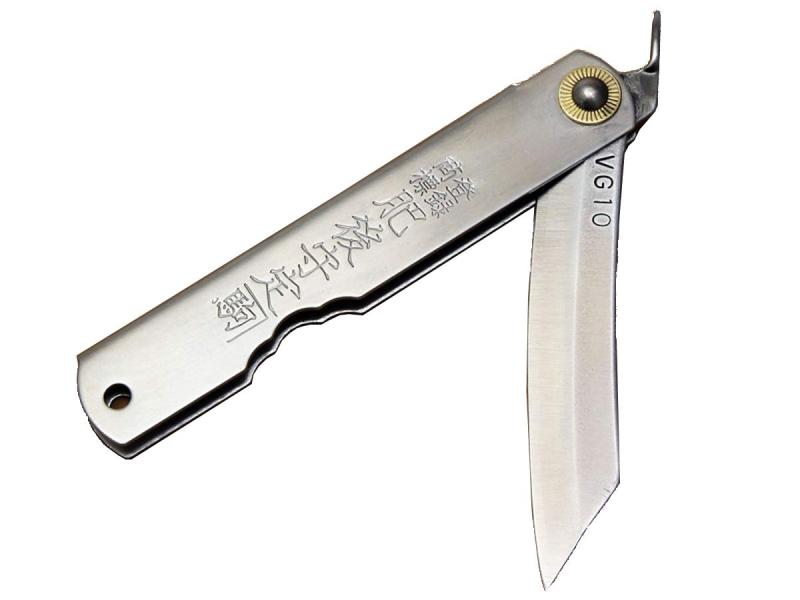 肥後守 V金10号（VG10）ステンレス～Higonokami Knife VG10