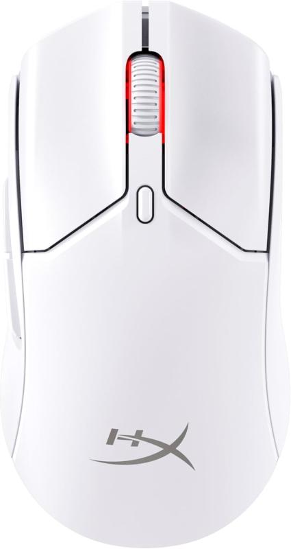 HyperX 無線電話 ゲーミングマウス Pulsefire Haste 2ミニ マイコン向け 小型軽さ 59g デュアル無線電話相応う (Bluetooth / 2.4GHz) 無線電話 申し受ける式 長時間駆動動力乾電池 白いこと 7D389AA [並行輸入品]