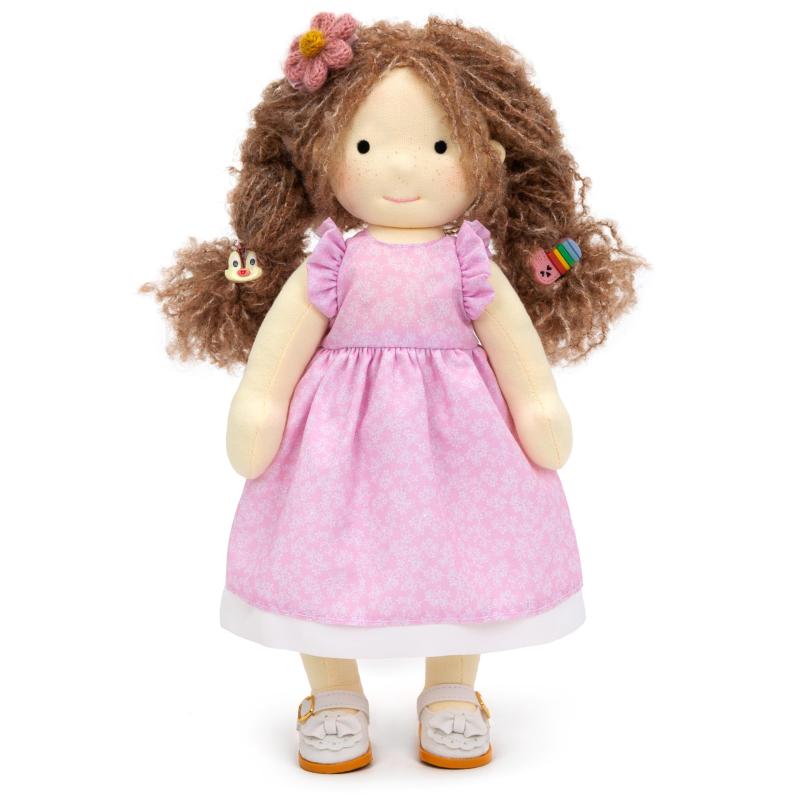 BlissfulPixie Waldorf Doll 手作りあやつり人形 御姉さんの差し上げ物 愛くるしげ ぬいぐるみ 赤ちゃんたちに至適なあやつり人形-FBA-CC1