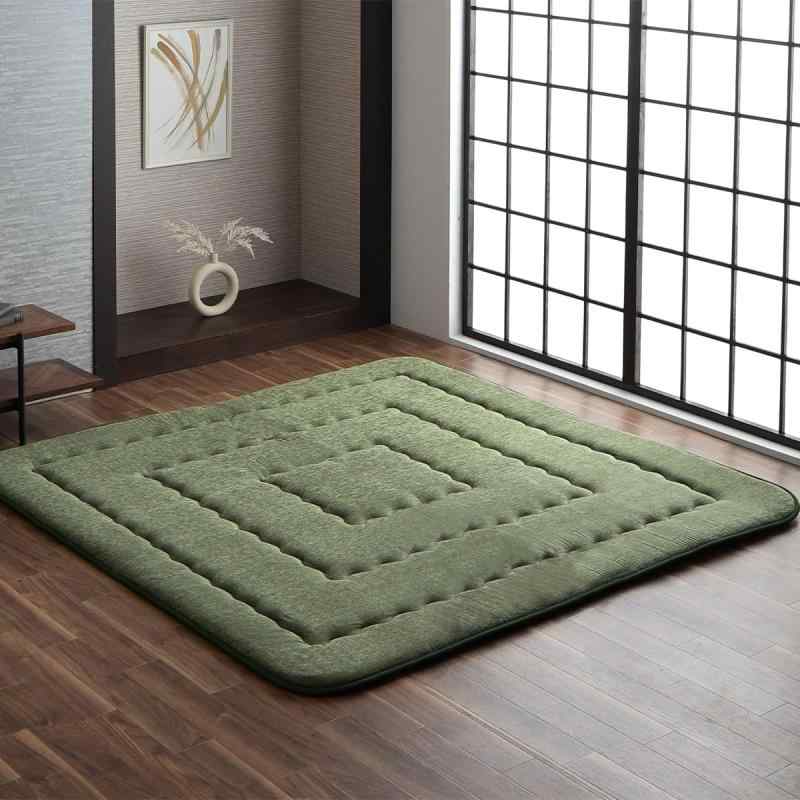 イケヒコ 引っ敷き 引っ敷き ふっくら敷 撥水ひな形ノ