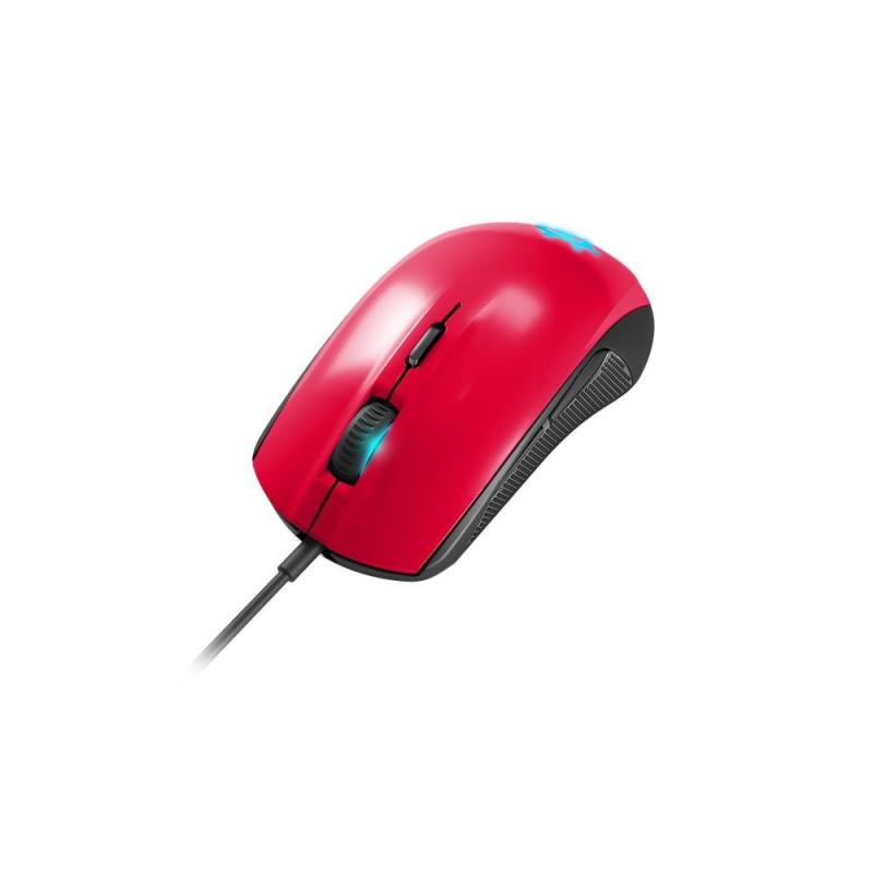 光学式 ゲーミングマウス SteelSeries Rival 100 Forged Red 62337