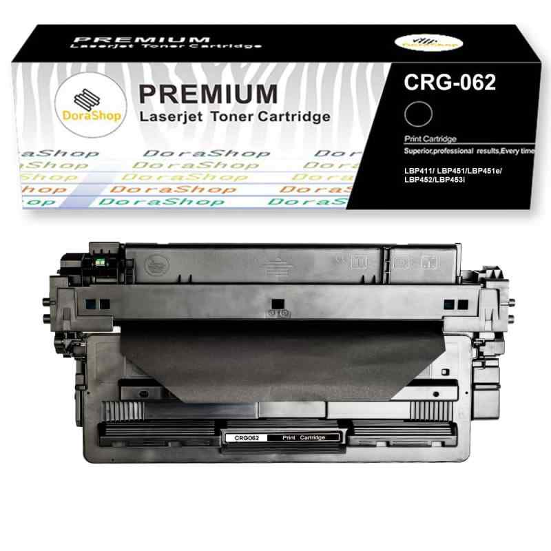 Canon用 加農砲 CRG-062 取り替えっこトナー 黒いこと 刷り上げる能力のある枚数：11000枚ぐらい/本（A4質問用紙で5％印字率の切っ掛け）相応う機種：LBP411/ LBP451/LBP451e/LBP452/LBP453i インターナショナル標準尺度ISO9001公証工業プラント生