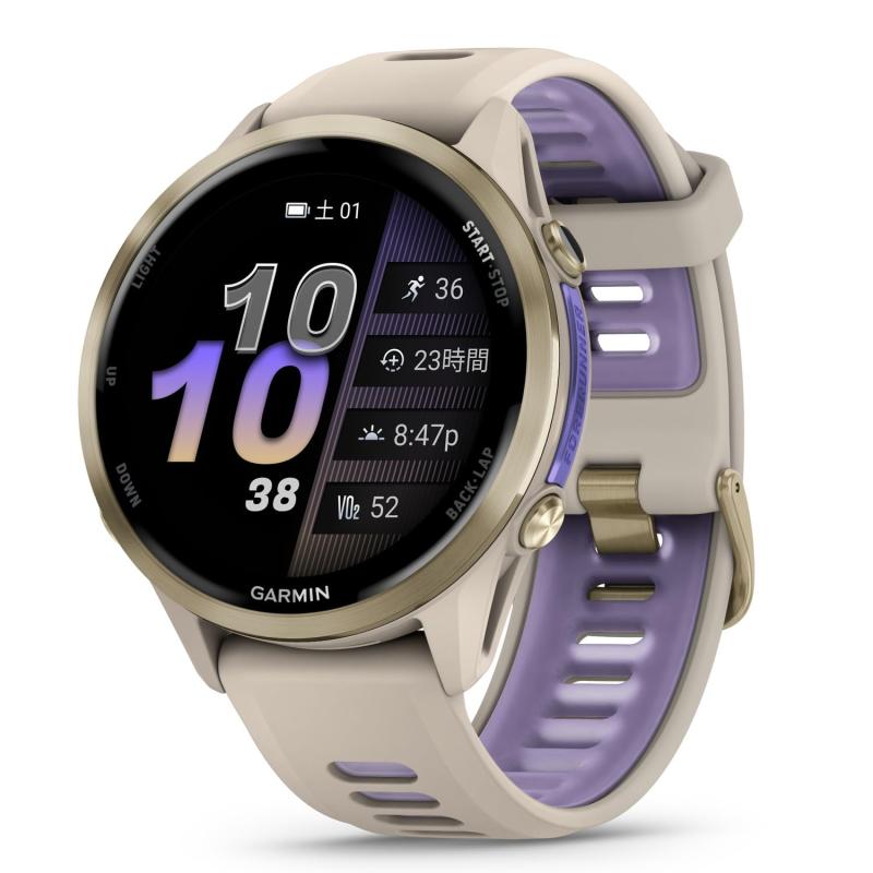 GARMIN(ガーミン) GPSランニングウォッチ Forerunner 970 AMOLED大画面ディスプレイ 最大15日間の長時間バッテリー LEDフラッシュライト搭載 夜間ランニング対応 スピーカー＆マイク内蔵 ハンズフリ