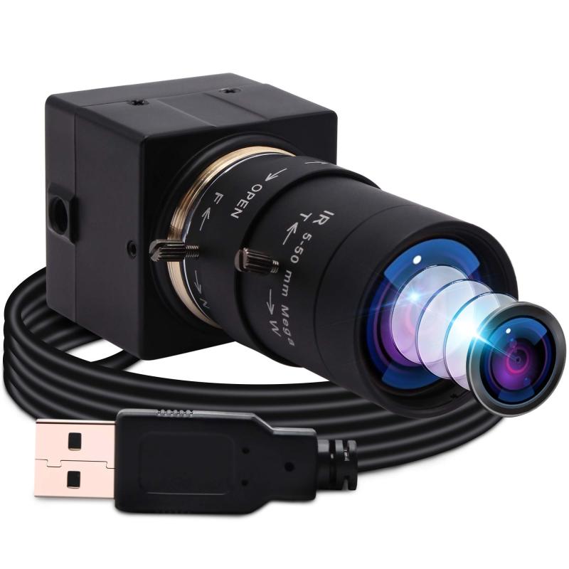 ELP 5-50mm可変焦点レンズ USBカメラ 会議用UVCカメラPC Webcam Linux windows video camera Webカメラ 広角ウェブカメラ|ciel-sora