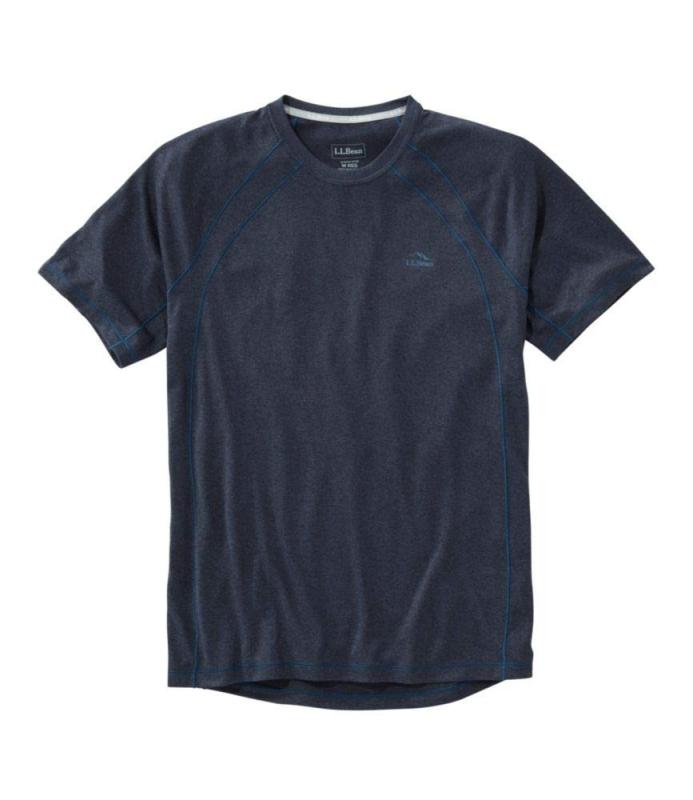L.L.Bean(エルエルビーン) メンズ Tシャツ エル・エル・ビーン・クイックドライ・トレイル・ティ 半袖 米国フィット・レギュラー