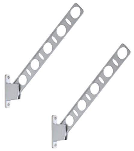 タカラ工業 ドライ・ウェーブ（DRY・WAVE） 窓壁用物干鉄器 KAN55 1仕掛ける2本組