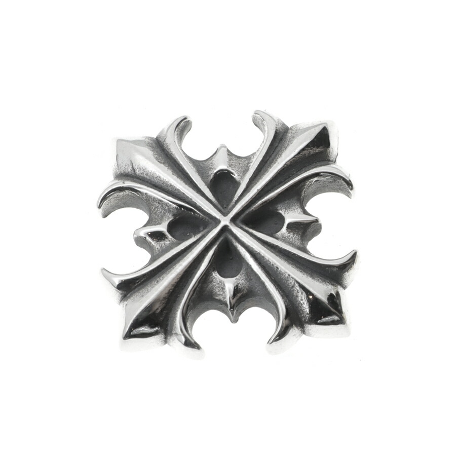 楽天市場】シルバー925 コンチョ クロス フローラル 直径 約18.5mm