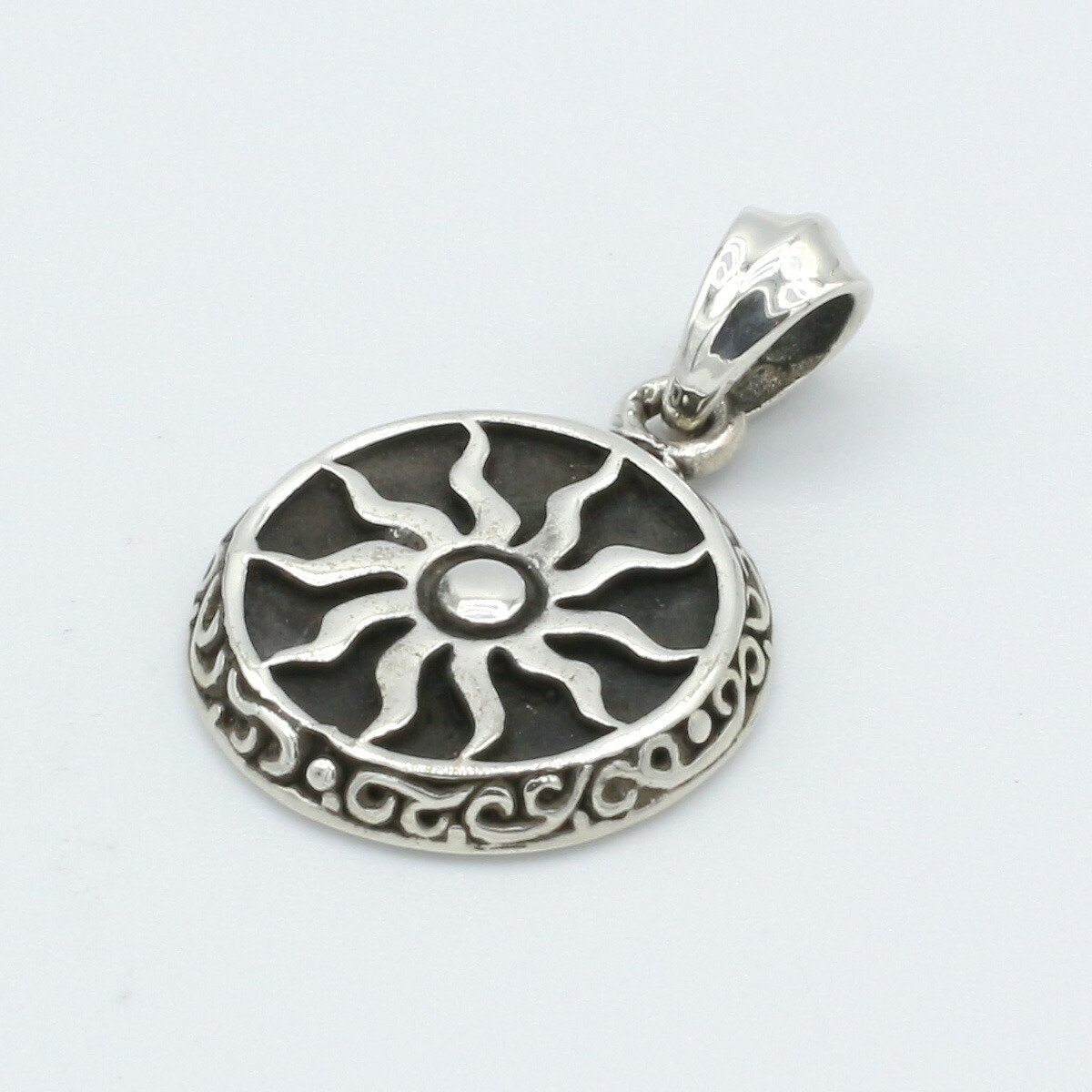 ヴィンテージ アステカの太陽のペンダント K24GP SV925 楽天市場