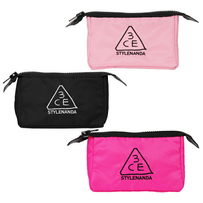 【楽天市場】3CE POUCH SMALL コスメポーチ コレ欲しい 可愛い 化粧 ポーチ Stylenanda スタイルナンダ (スモール ...